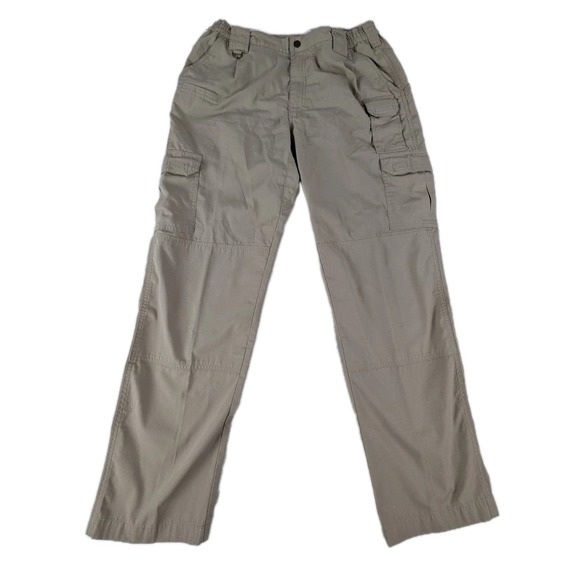 5.11 Tactical Ripstop Cargo Utility Pants Men's Beige Size 36x34 - Picture 2 of 5